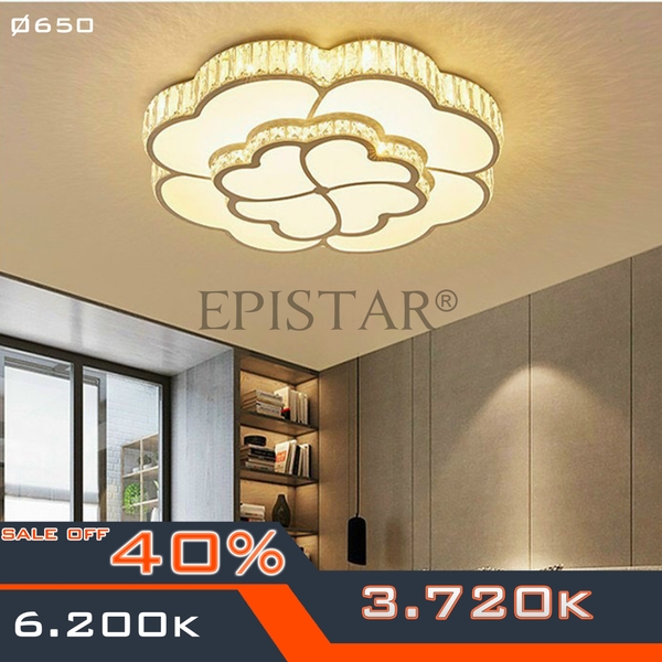 Đèn mâm pha lê Epistar SEM-1040