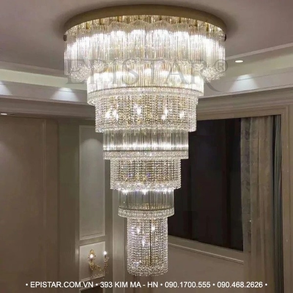 Đèn mâm pha lê Epistar EM-1015