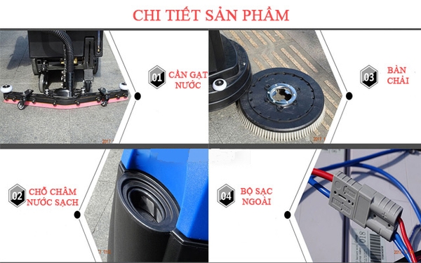 Một số lưu ý khi sử dụng máy chà sàn sử dụng bình ắc quy