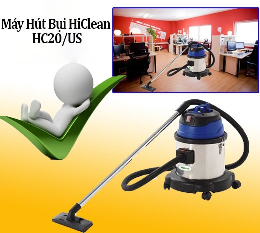 Máy hút bụi công nghiệp Hiclean HC20/US