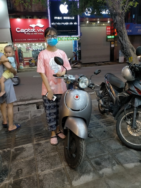 Giorno smile 50cc- Xe điện Lan Anh