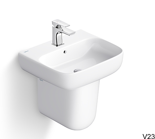 Chậu treo tường + Chân V23