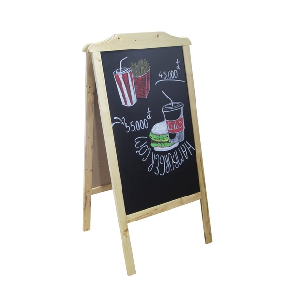 Bảng menu chân đứng 2 mặt TH JAJA 55x110cm