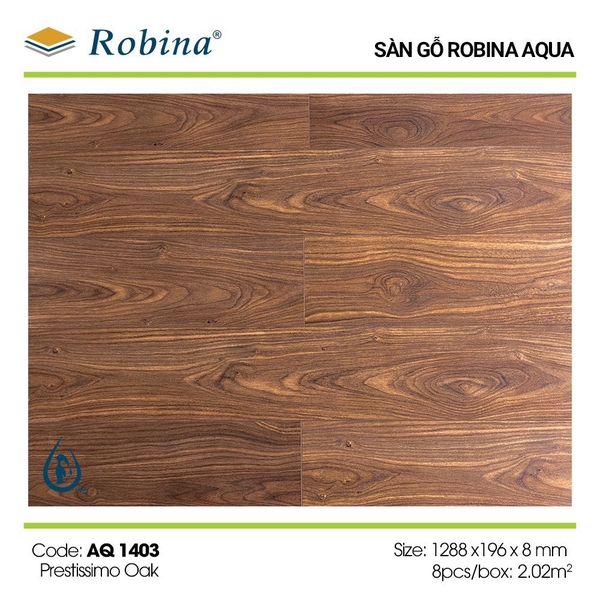 Sàn gỗ Robina Aqua AQ1403