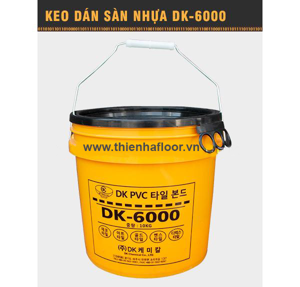 Keo thùng dán sàn nhựa DK-6000 (10kg)