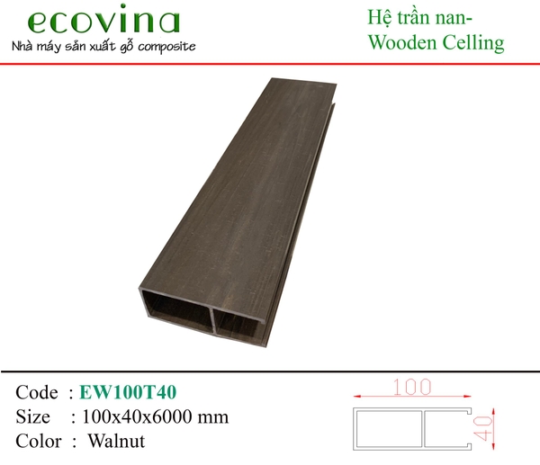 Thanh Lam Ecovina EW100T40 Walnut