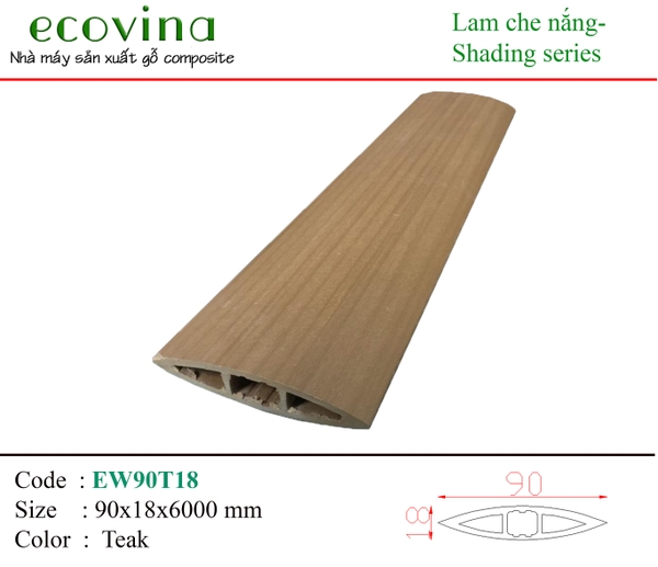 Thanh Lam Ecovina EW90T18 Teak