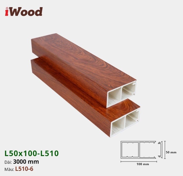 Lam gỗ treo tường iWood L510-6