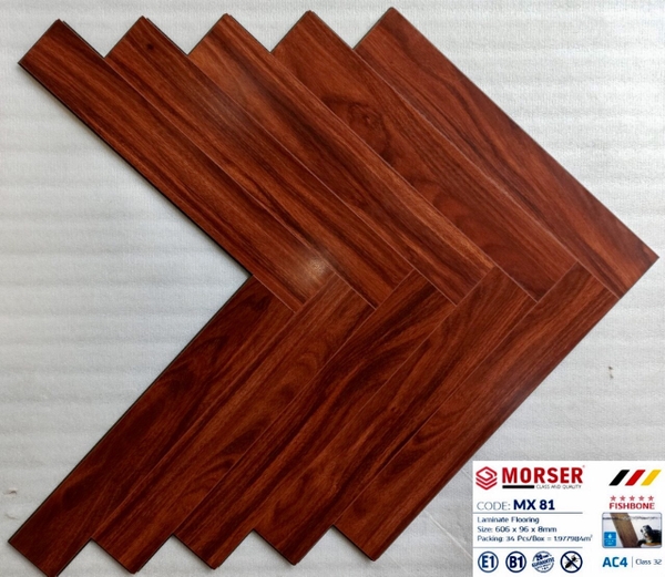 Sàn gỗ Morser xương cá MX81