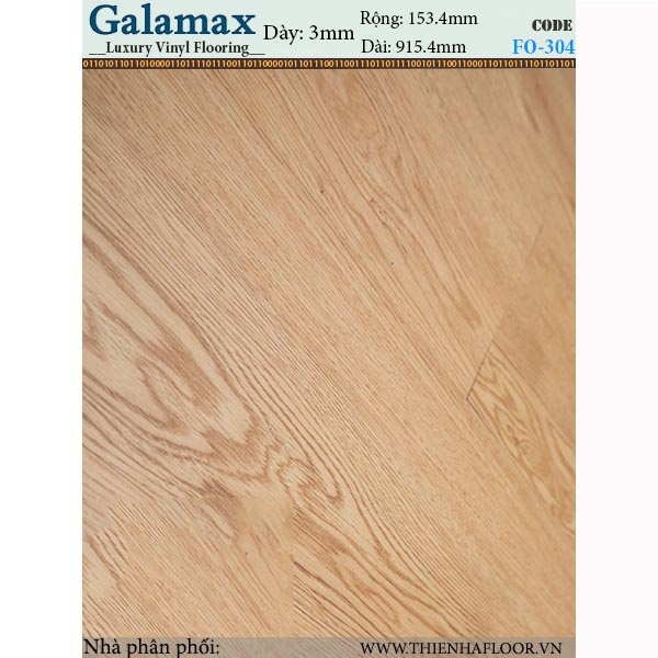 Sàn nhựa Galamax FO 304