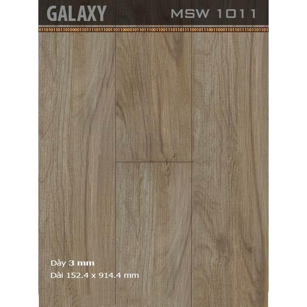 Sàn nhựa Galaxy MSW 1011