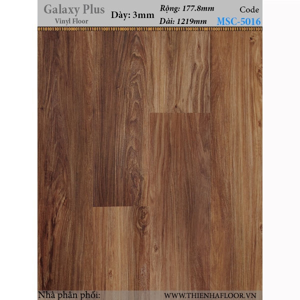 Sàn nhựa Galaxy Plus MSC 5016