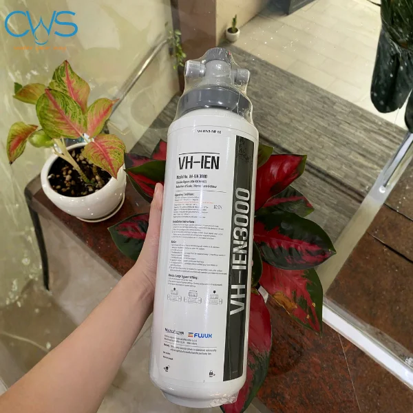Hình ảnh thực tế máy làm mềm nước Chungho VH-IEN 3000