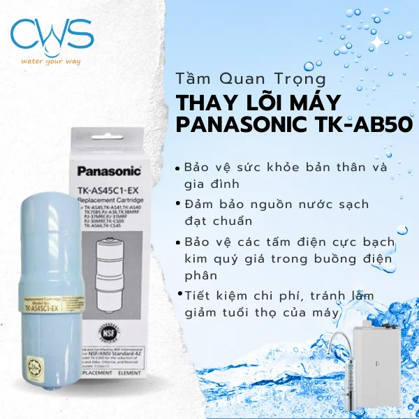 Tầm Quan Trọng Của Việc Thay Lõi Máy Panasonic TK-AB50