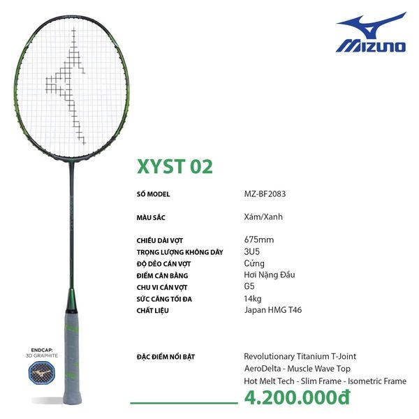 badminton racket mizuno