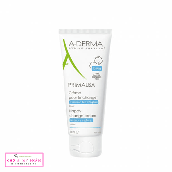 Kem giảm hăm tã cho bé A-DERMA Primalba Nappy Change Cream 100ml