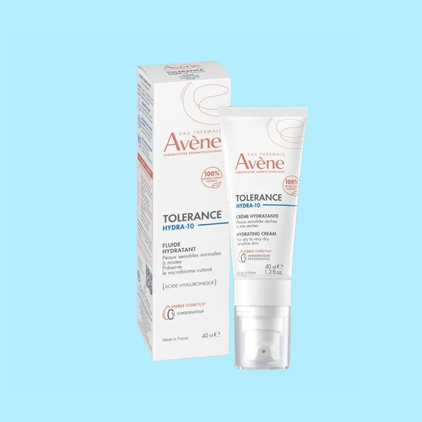 Sữa dưỡng ẩm Avene Tolerance Hydra 10 Hydrating Fluid 40ml - cho da nhạy cảm