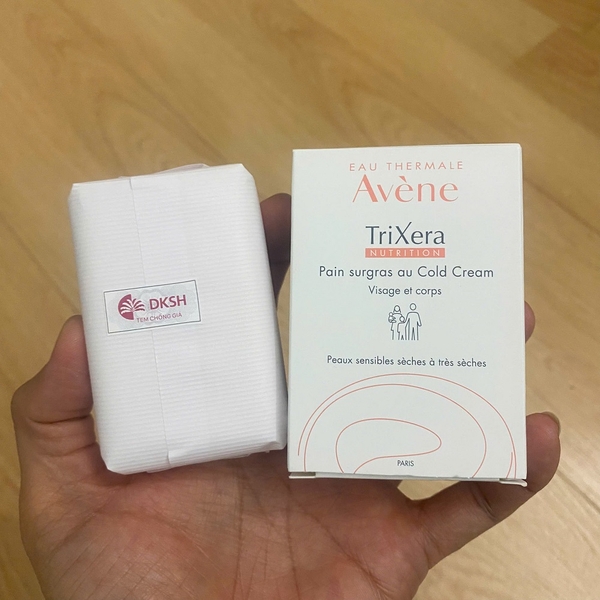 Bánh xà phòng Avene Trixera Cold Cream Ultra Rich Cleansing Bar 100g