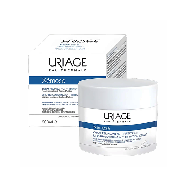 Nhũ tương làm giảm khô ngứa cho da cơ địa, chàm Uriage Xemose Cerat Relipidant Anti Irritations 200ml