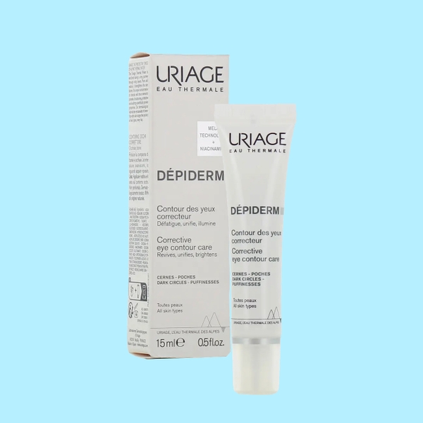Kem dưỡng sáng vùng mắt Uriage Depiderm Contour Des Yeux Eclat 15ml