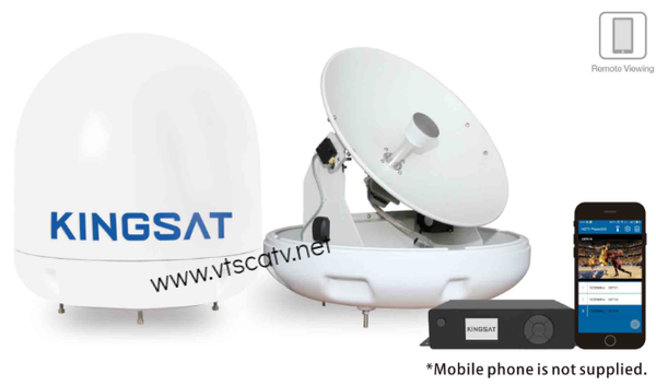 Anten vệ tinh cho tầu biển Kingsat KM-V4