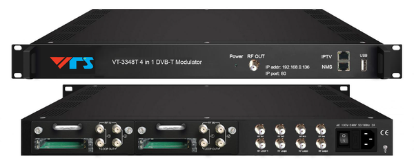 Bộ điều chế 4 in1 DVB-T/T2 VT-3348T