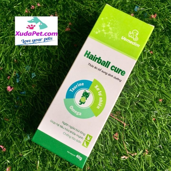 Hairball Cure - Giải quyết & ngăn ngừa búi lông dạ dày chó mèo