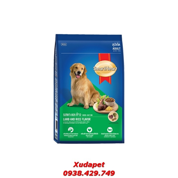 THỨC ĂN CHO CHÓ TRƯỞNG THÀNH SMARTHEART 1.5KG - SP000491