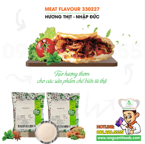 MEATFLAVOUR 330227 - HƯƠNG THỊT BỘT NHẬP KHẨU ĐỨC