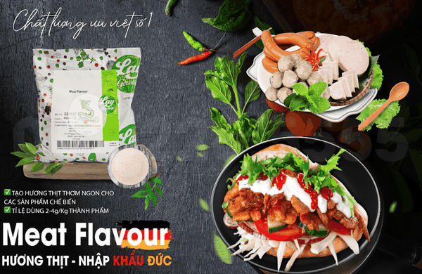 MEATFLAVOUR 330227 - HƯƠNG THỊT BỘT NHẬP KHẨU ĐỨC