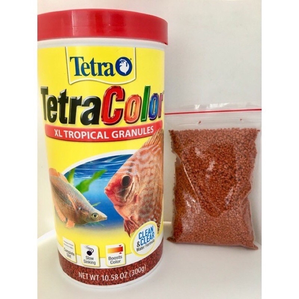 Thức ăn cá đĩa Tetra Color (300g) giàu dinh dưỡng giúp cá lên màu đẹp phát triển toàn diện, hàng cao cấp nhập khẩu tại Đức