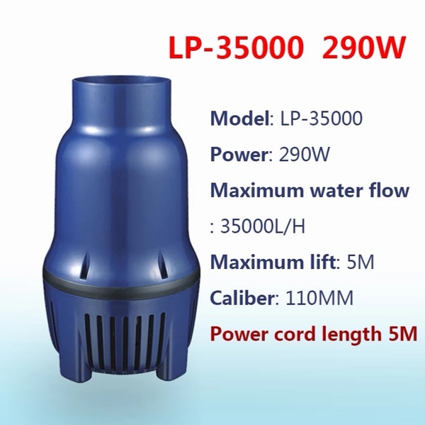 Máy bơm, bơm tạt, bơm luồng hồ cá Koi Jebao LP 26000, LP 35000, LP 45000, LP 55000