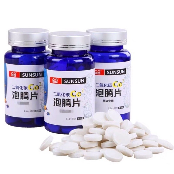 Viên sủi CO2 SunSun cho cây thủy sinh, giúp cây phát triển tốt