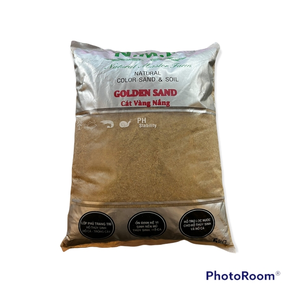 Cát nắng vàng trải nền bể cá 1kg, 2kg cát đãi sạch, hạt nhỏ, lót nền bể cá, trang trí trồng cây thủy sinh