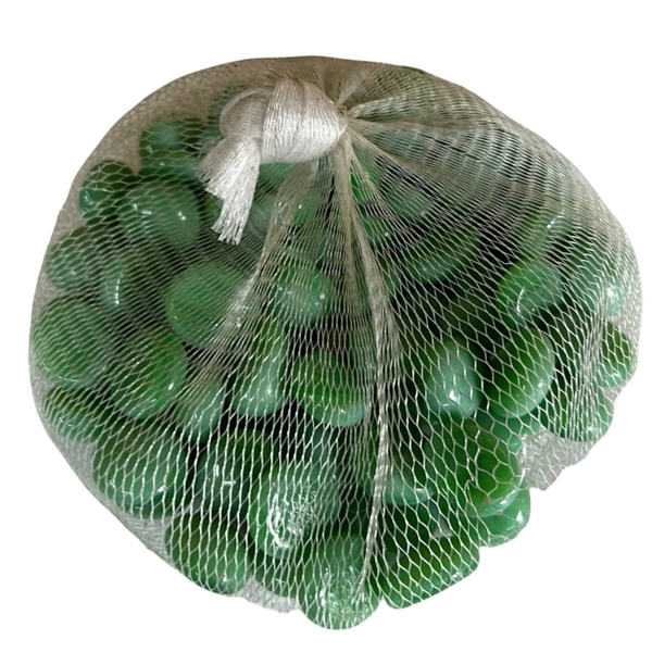Sỏi trang trí bể cá, sỏi nhiều màu trải nền cát, sỏi màu size 3cm (túi 400g)