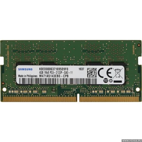 Ram Laptop - Macbook Samsung 4GB DDR4 Bus 2133 MHz
