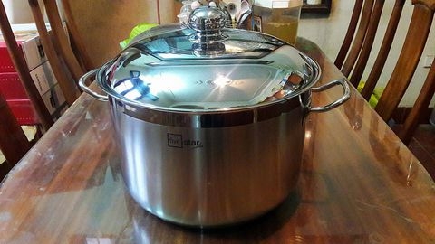 Nồi inox 26/28/30/32/36 cm fivestar _nắp inox