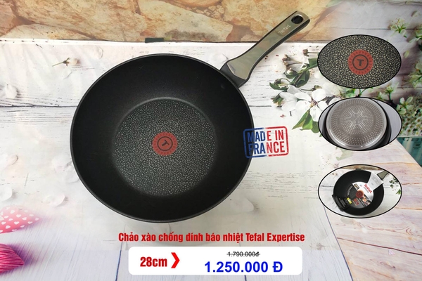 Chảo chống dính sâu lòng tefal c6941902, đường kính 28cm