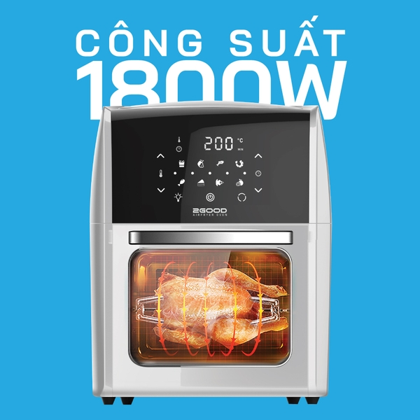 Nồi chiên không dầu 2good vortex s-15 air fryer oven (12l)