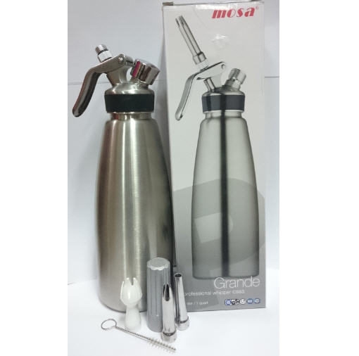 Bình xịt kem tươi mosa inox 1l