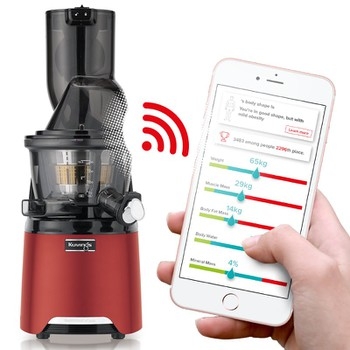 Máy ép trái cây thông minh kuvings motiv1 màu đỏ