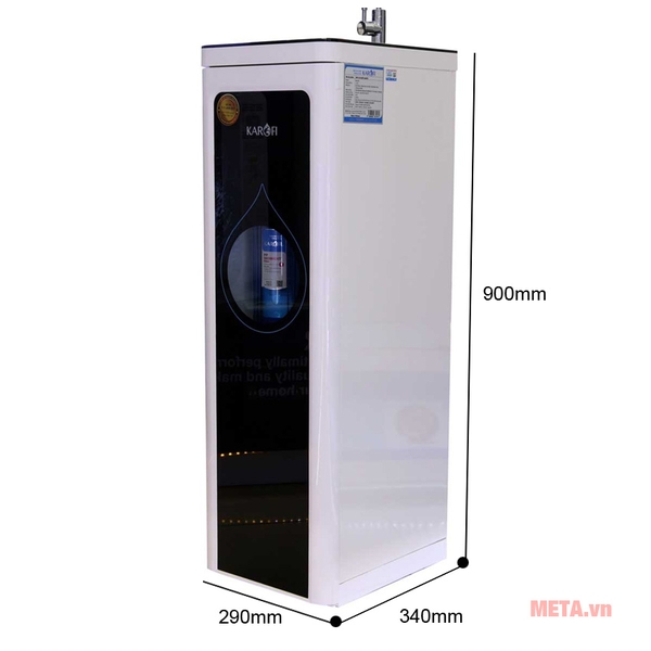 Máy lọc nước karofi tiêu chuẩn 2018, 8 cấp n-e118