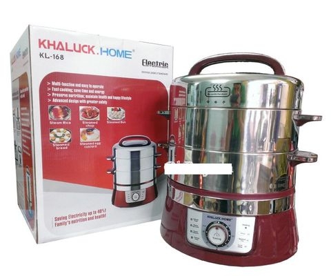 Nồi hấp đa năng khaluck kl168 (kl-168) - 12.9 lít, 800w