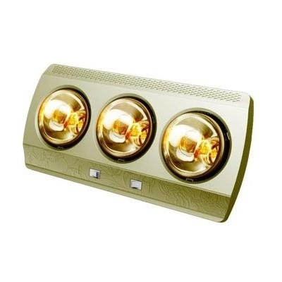 Đèn sưởi nhà tắm kottmann k3bg (k3b-g) - 3 bóng