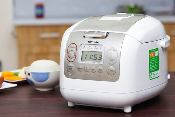 Nồi cơm điện toshiba rc-10nmf (rc10nmf) - nồi điện tử, 1.0 lít