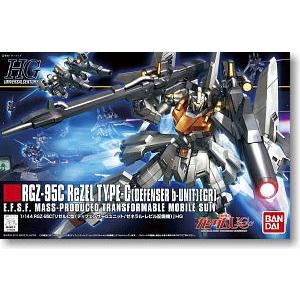 Bandai Gundam HGUC 1/144 ReZEL Type-C (Defenser B-Unit) Model Kit - 13cm Gunpla