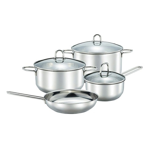 Bộ nồi inox 7 chi tiết Junger JC200