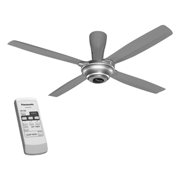 Quạt trần Panasonic F-56MPG-S bạc Hàng mới
