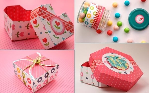 Hướng dẫn cách làm hộp quà giáng sinh handmade