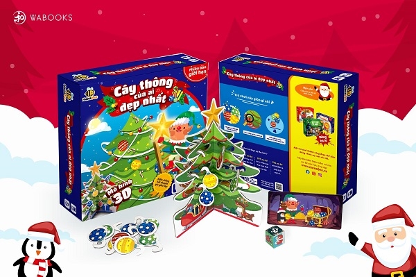 Bật mí Set quà tặng noel dành cho bé yêu từ Wabooks